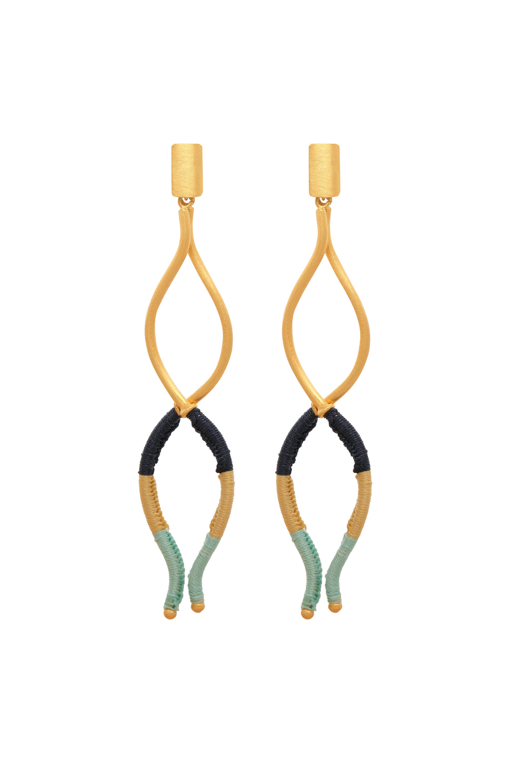Aretes Olas encontradas