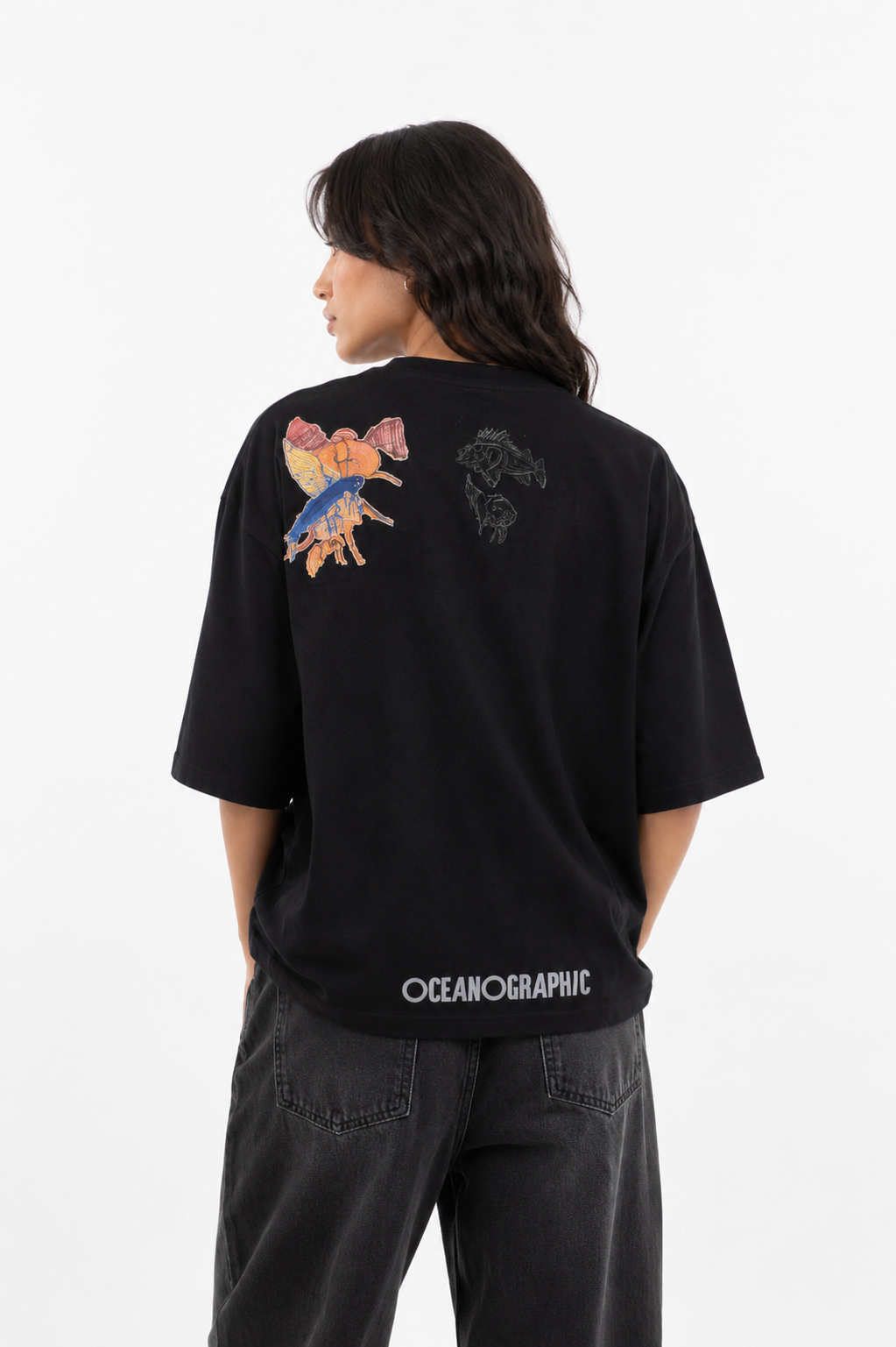 Pez Koi Negra Tshirt