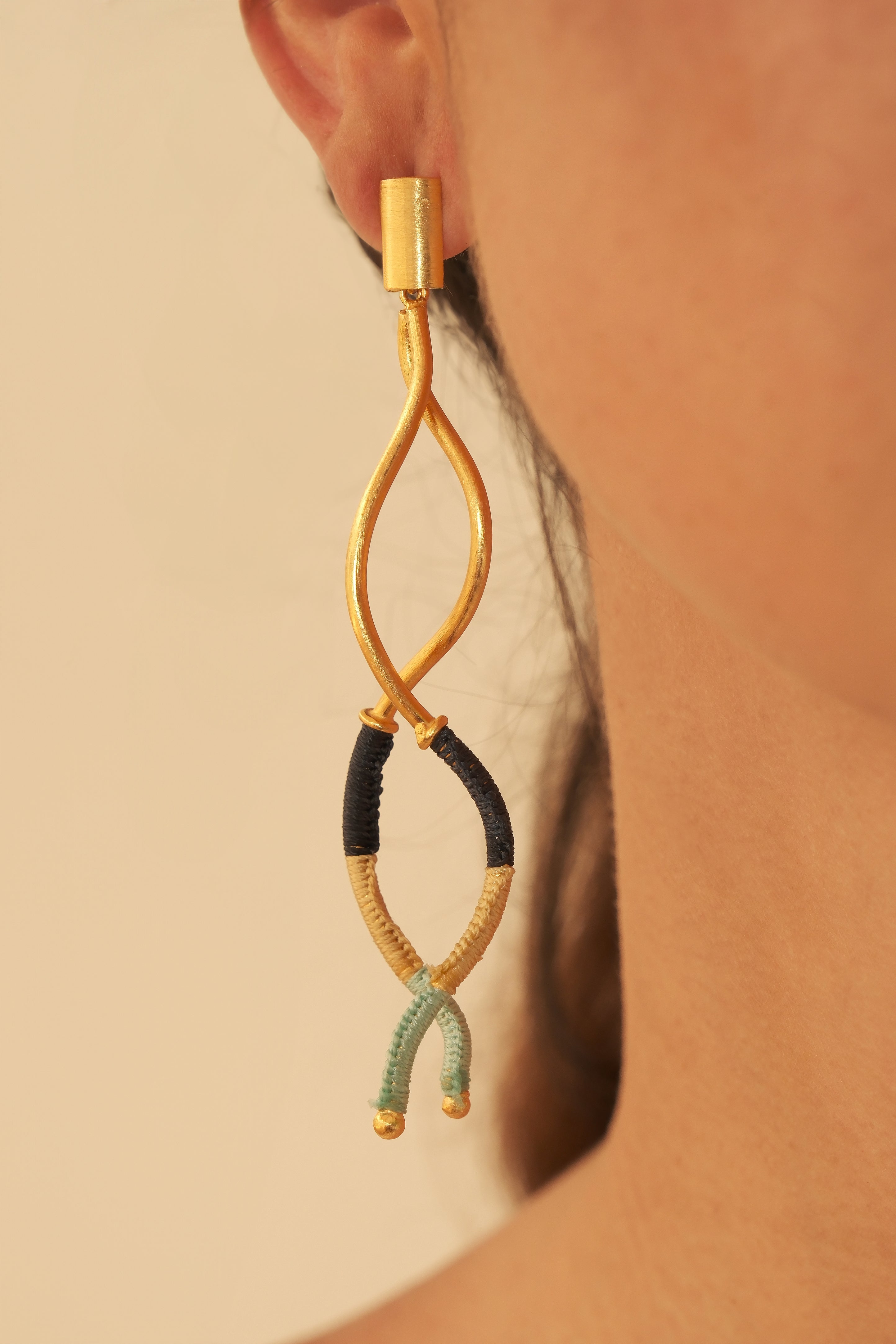 Aretes Olas encontradas