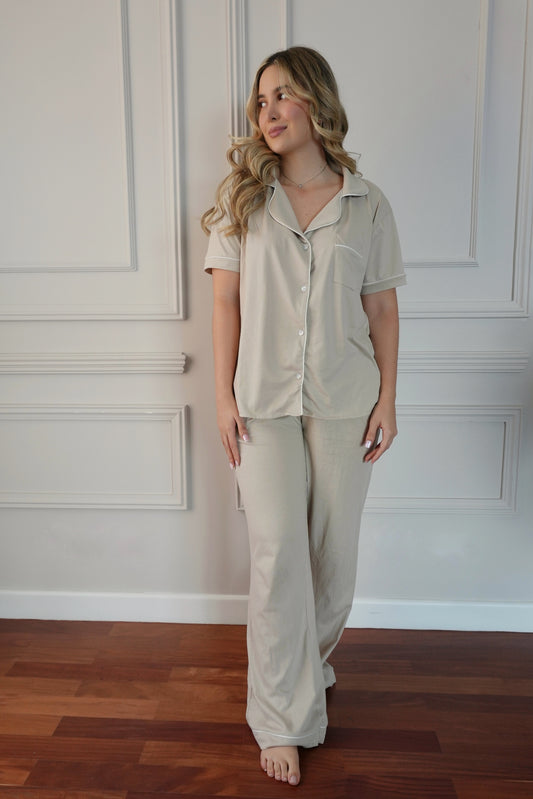 Sofi Mocha Pant Set