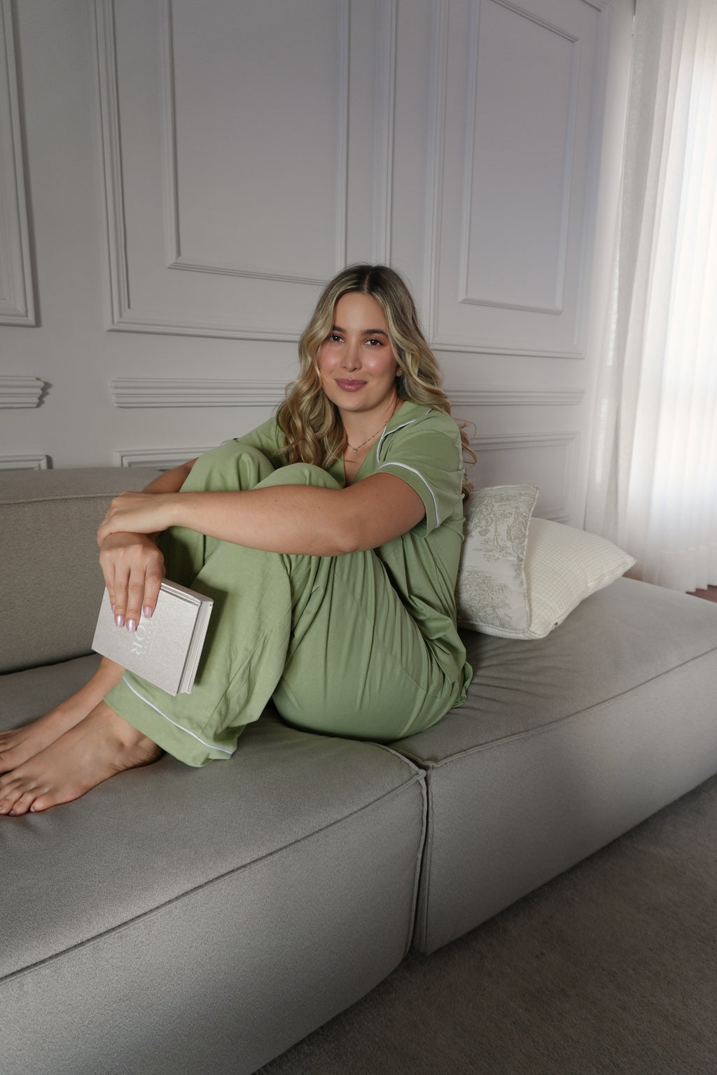 Sofi Pistacho Pant Set