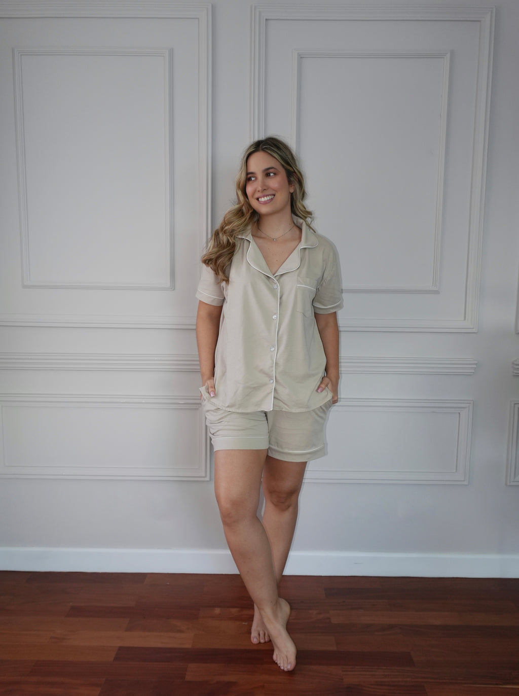 Sofi Mocha Short Set