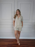 Sofi Mocha Short Set