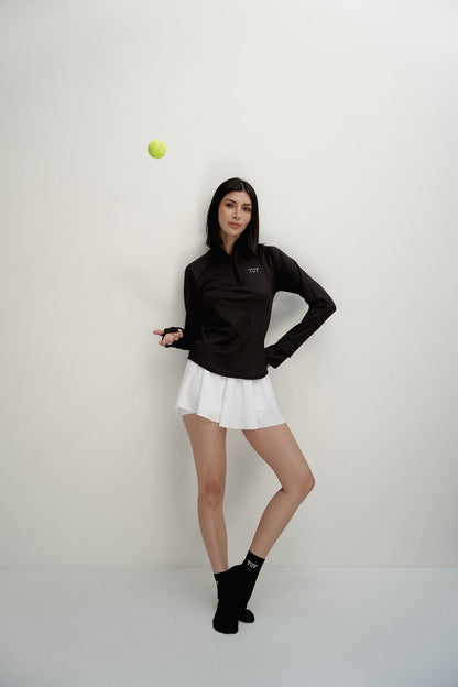 Chaqueta Dry Fit Negra/Blanca/Verde