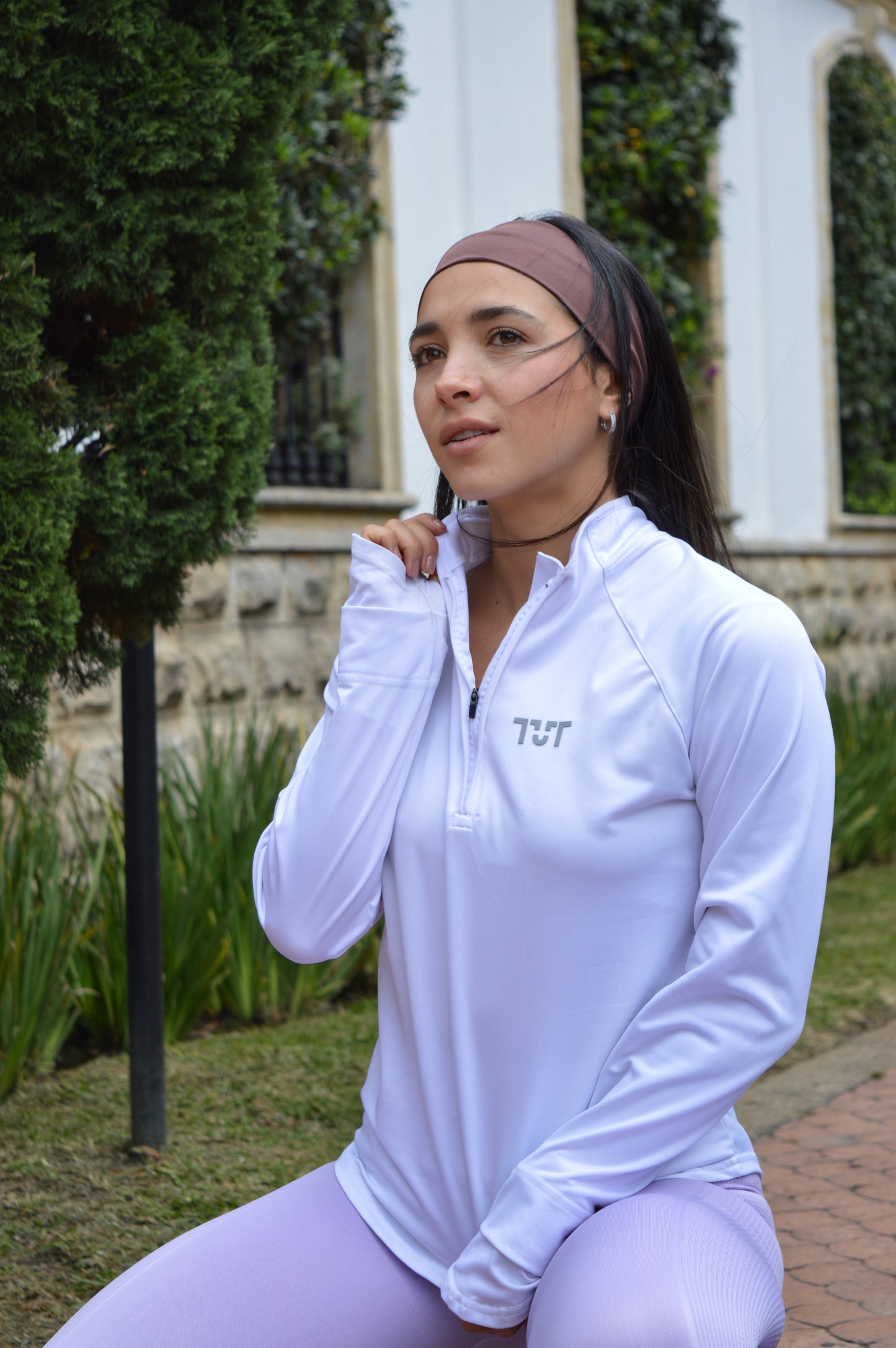 Chaqueta Dry Fit Negra/Blanca/Verde
