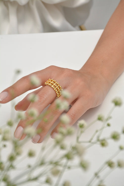 Anillo Tres lineas