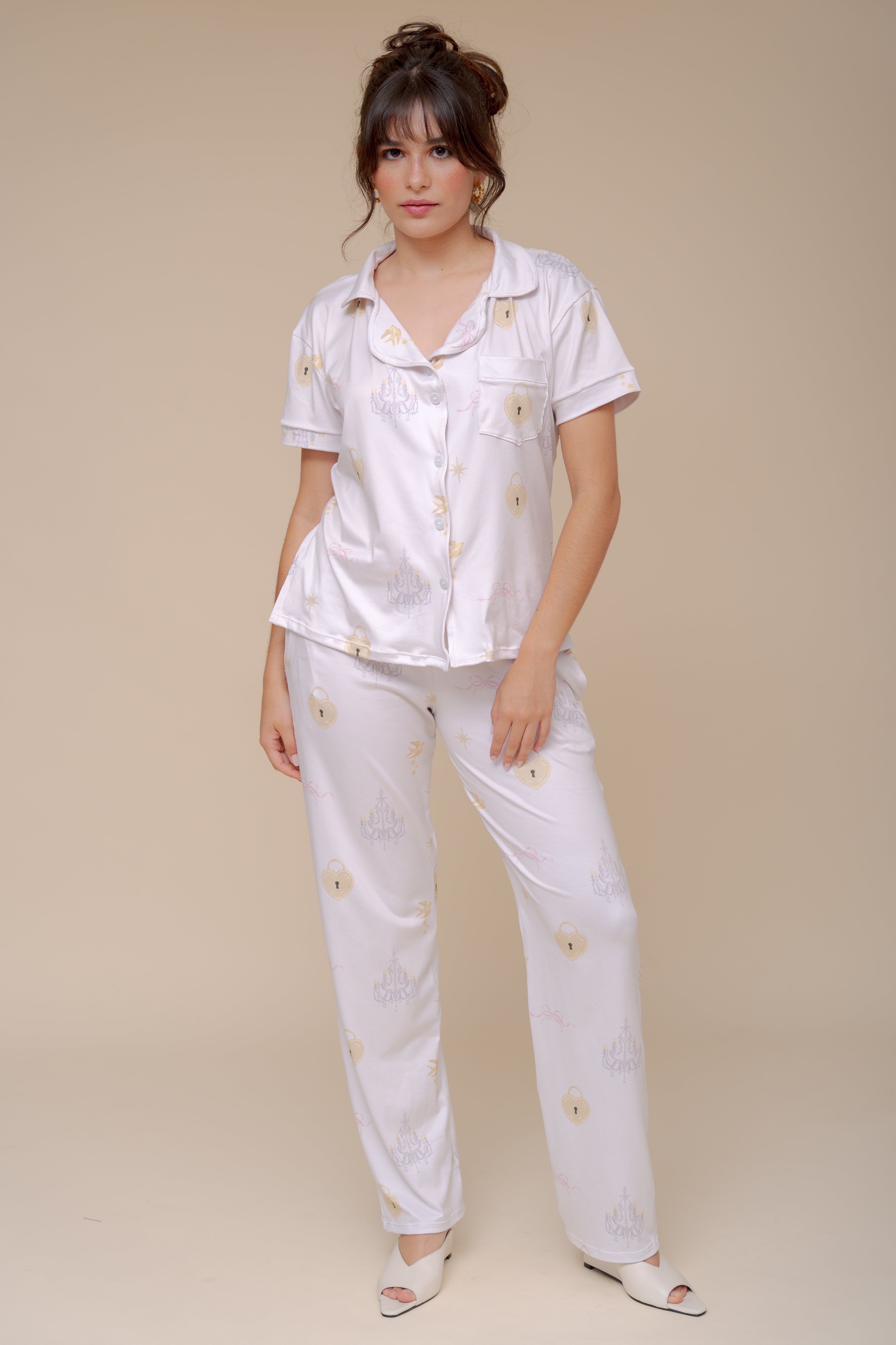 Pijama Chandelier Gabrielle Pant Set