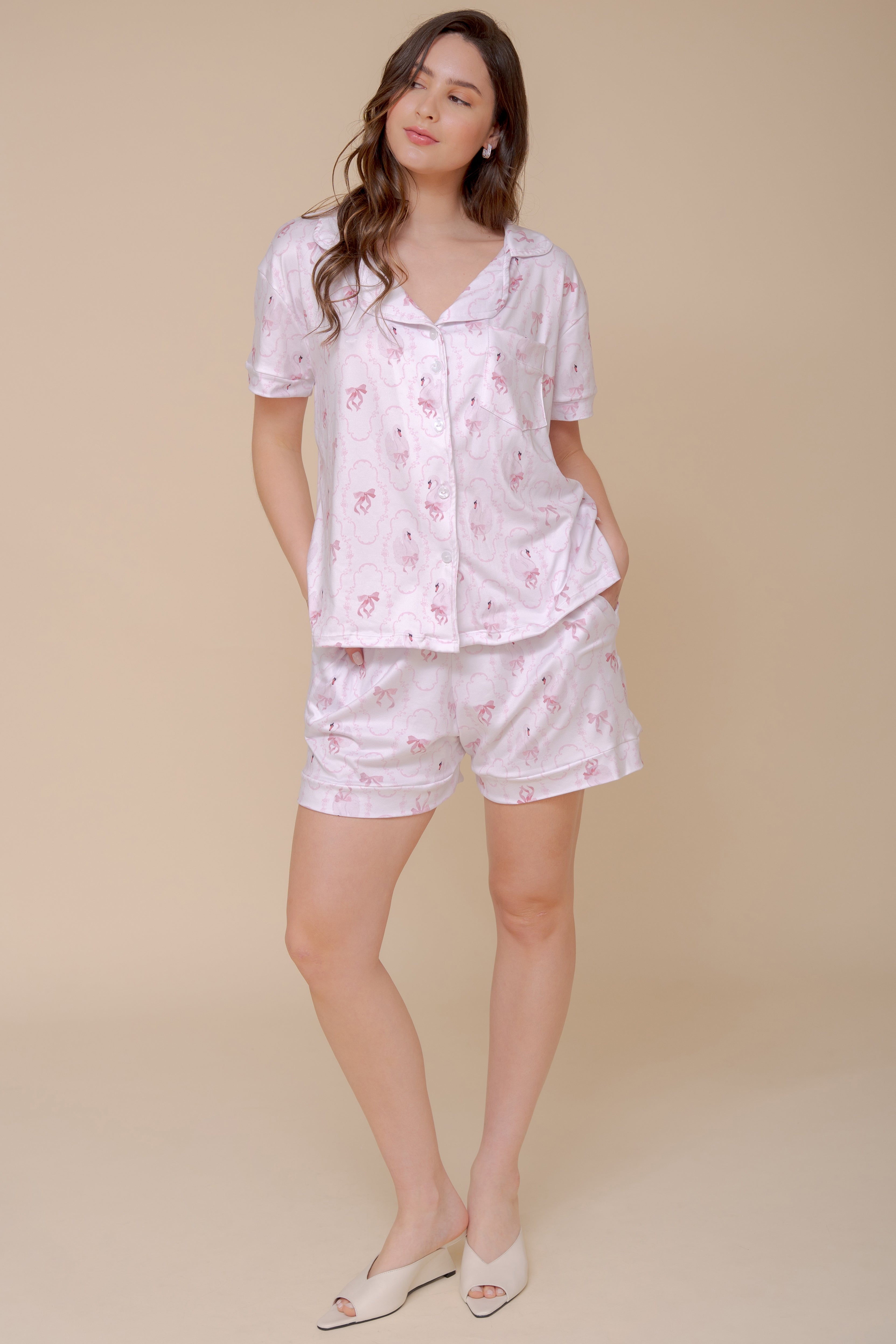 Pijama Ballet Swan Gabrielle Short Set