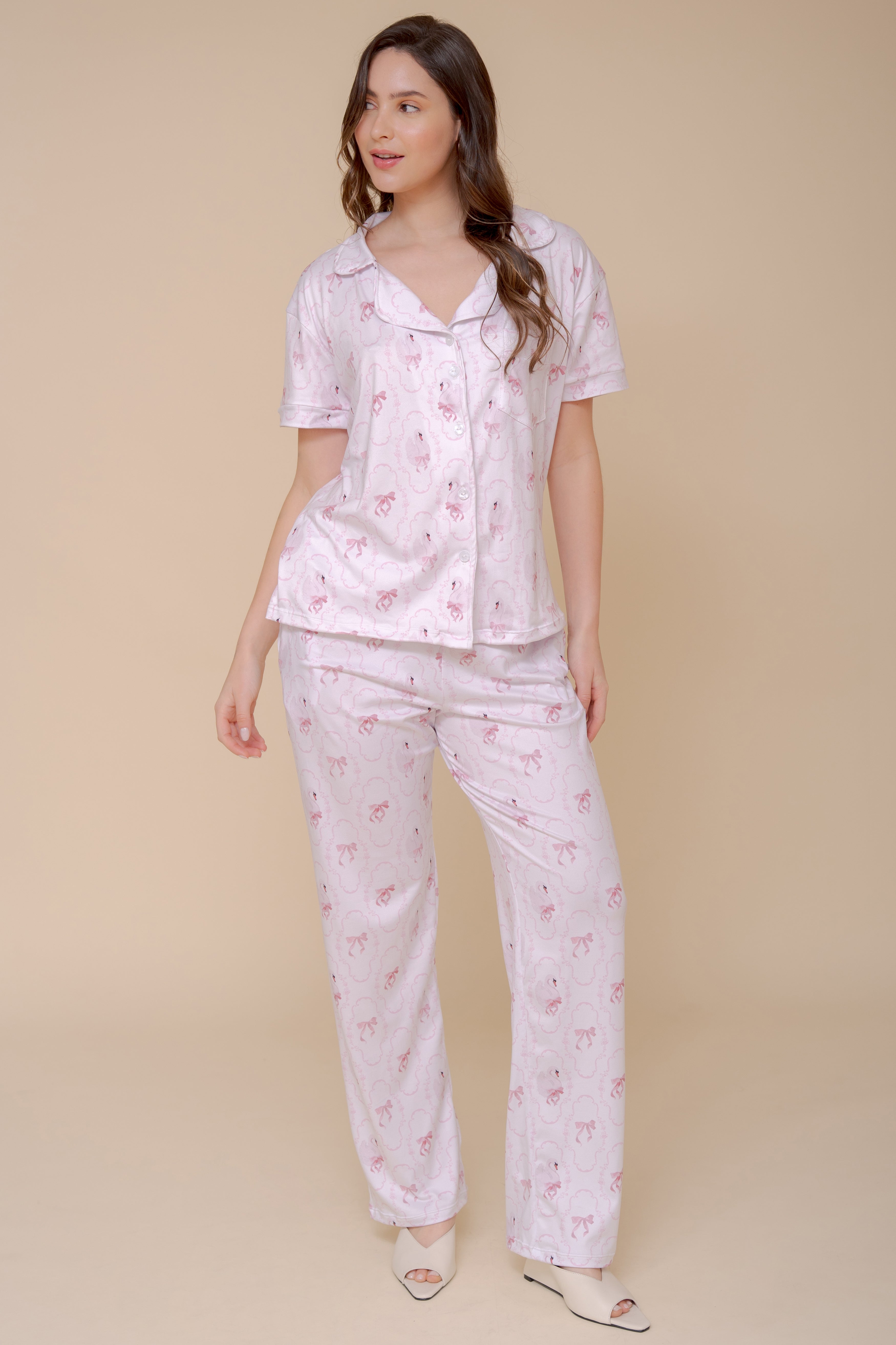 Pijama Ballet Swan Gabrielle Pant Set