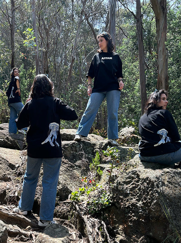 TShirt La Medusa Blanco/Negro