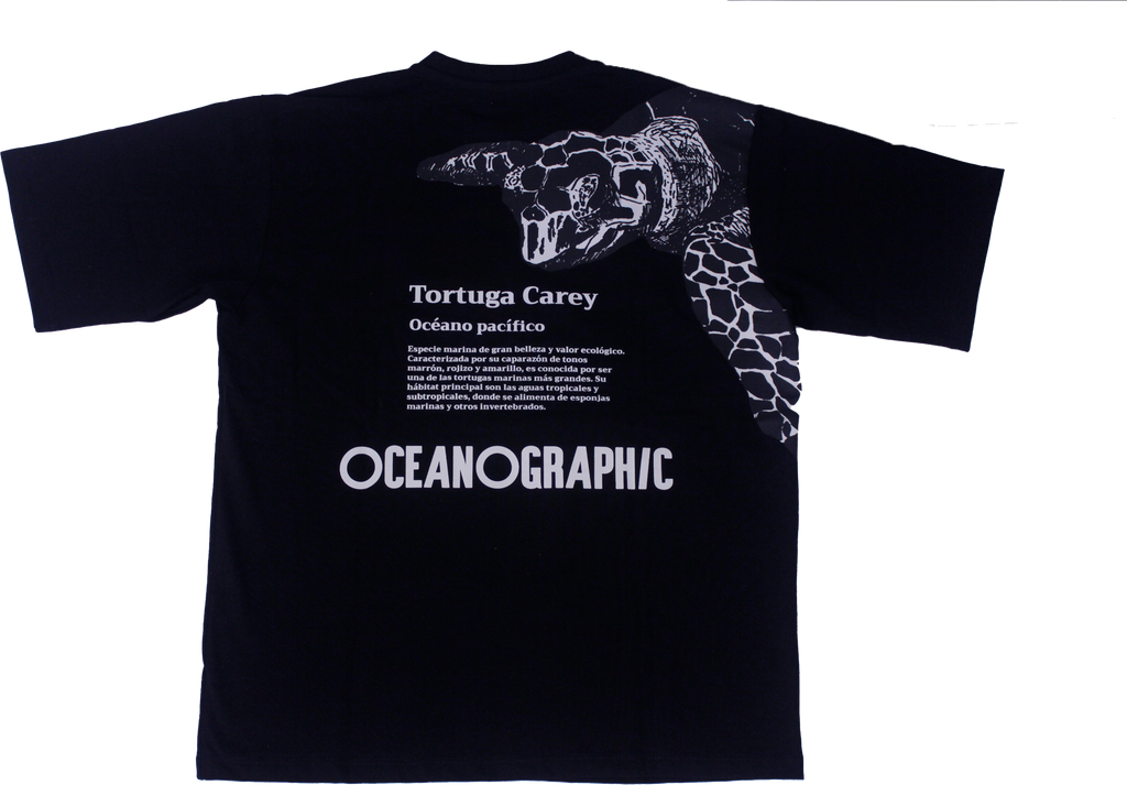 TShirt Orígen Carey Negro / Rosada