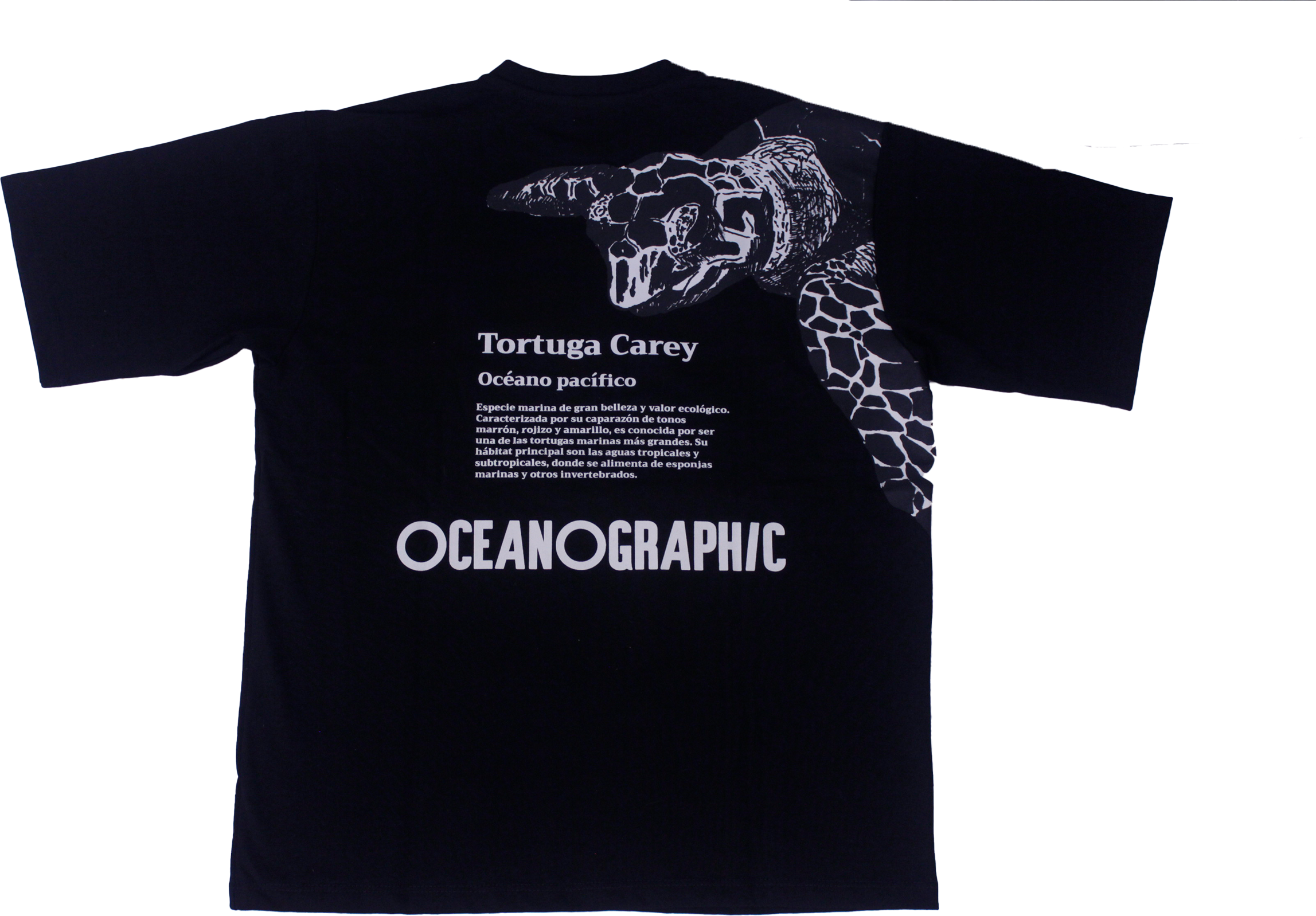 TShirt Orígen Carey Negro / Rosada