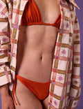 Panty de Bikini Rayo Terracota