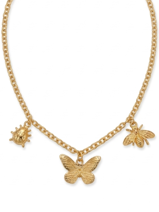 Cadena Aire - Abeja, mariposa y mariquita