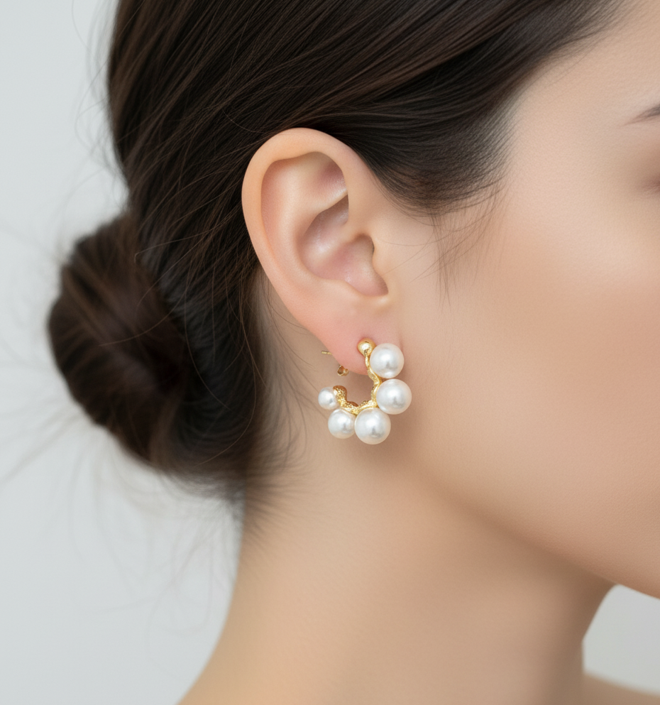 Candongas cinco perlas